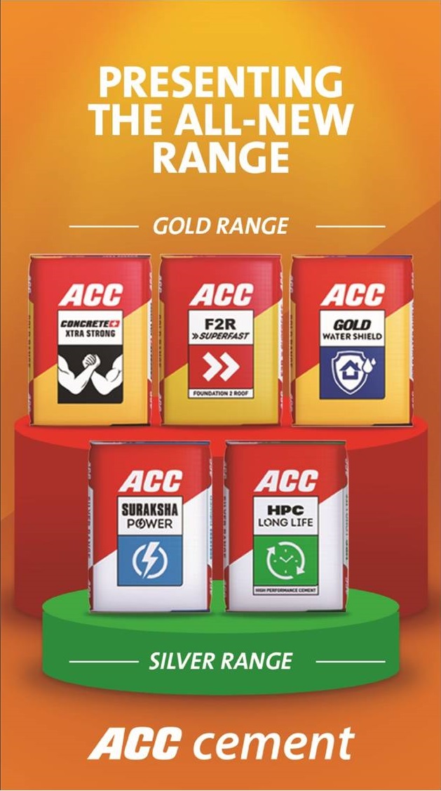 Gold and Silver Range Cement